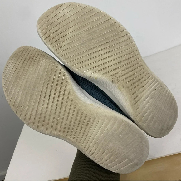 Allbirds Tree Runners Sneakers Blue White Womens 9 Shoes Lightweight Eco Mesh - Picture 10 of 14